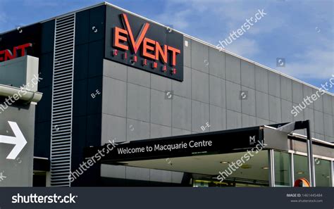event cinemas sign macquarie shopping centre stock photo