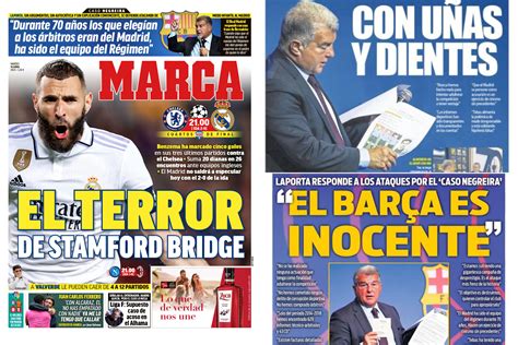 Las Portadas Del Día Así Vienen Los Periódicos Deportivos De Este