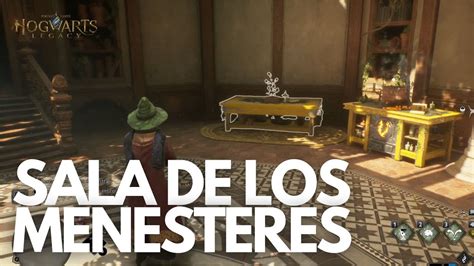 Cómo modificar la SALA DE LOS MENESTERES Hogwarts Legacy YouTube