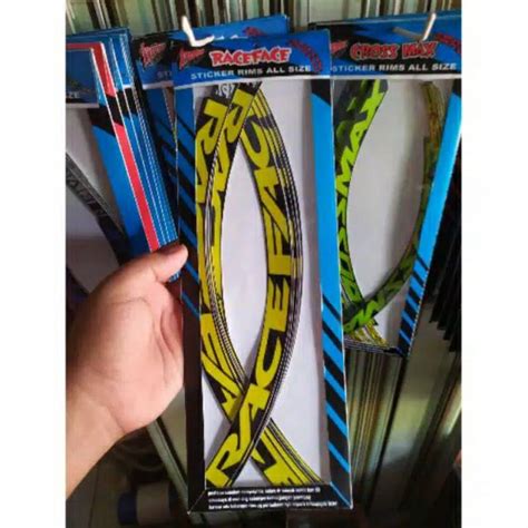 Jual Stiker Decal Rims Felk RACEFACE Shopee Indonesia