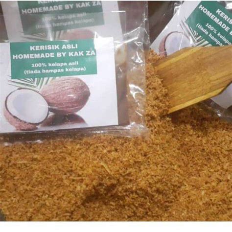 Kerisik Kelapa Asli Kelapa Parut Asli Tanpa Hampas Kelapa