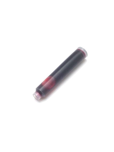 Ink Cartridges For Cartier Fountain Pens (Red) - Pen Converter