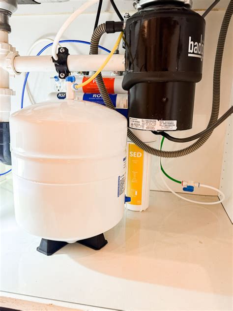 How To Install A New Water Filtration System · The Glitzy Pear