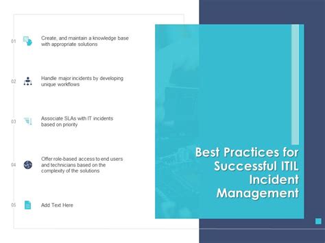 Managing ITIL Incidents Planning Best Practices For Successful ITIL ...