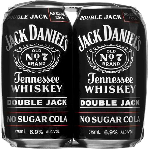 Buy Jack Daniels Double Jack No Sugar Cans Ml Online