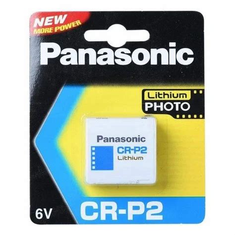 Panasonic Cr P2 Lithium 6v Battery Photo Power Solai Traders At Rs