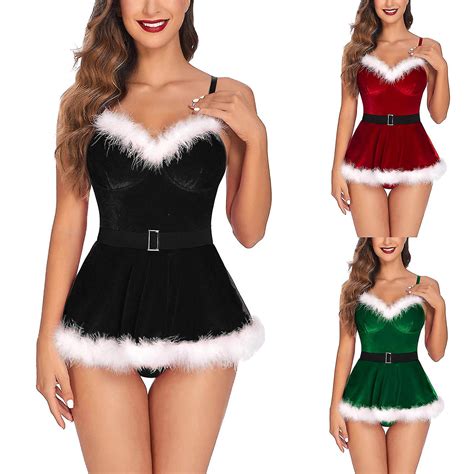 Women Lingerie Set Sleepwear Steel Ring Pajamas Garter Dress Set Sexy