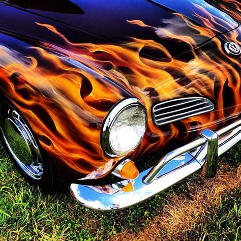 Collection 97 Pictures How To Paint Realistic Flames On A Car Latest