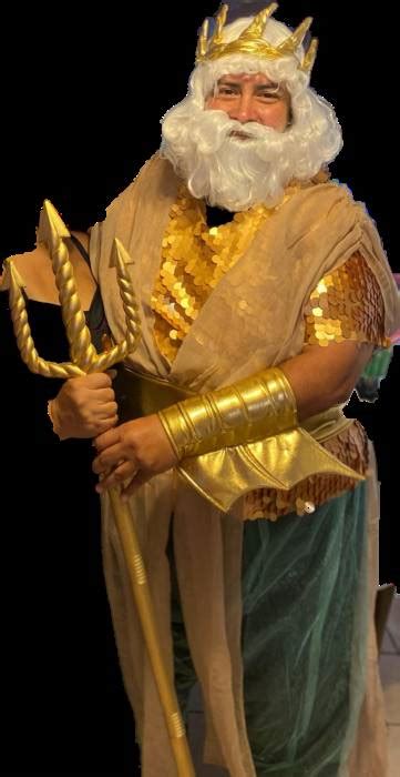 Poseidon Costume For Plus Size Men