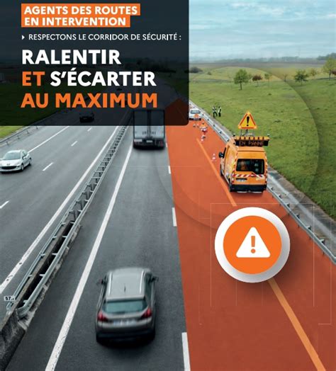 Conduire aux abords des chantiers le corridor de sécurité