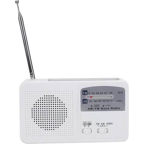 Radio D Urgence Manivelle Radio Portable Multifonction Nergie