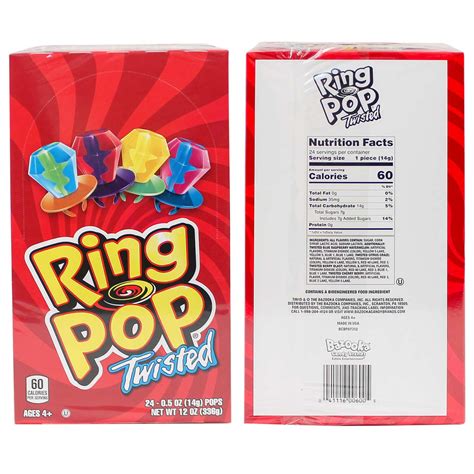 Ring Pop Twisted 24 Count