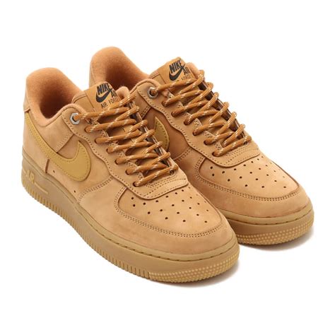 Nike W Air Force Wb Flax Wheat Gum Light Brown Black Atmos