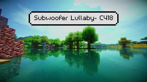 Minecraft Music Track Subwoofer Lullaby C418 YouTube