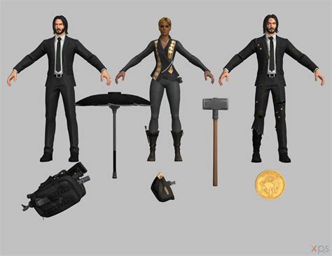 Fortnite John Wick Set By Vasiaklimov On Deviantart