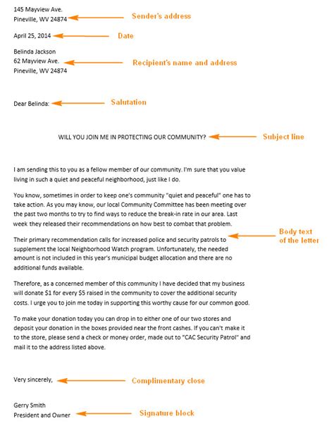 Persuasive Email Template Write Persuasive Request Letters Business ... 