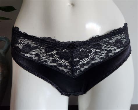 Vtg 90 S Victoria S Secret Hi Cut Brief Second Skin S Gem