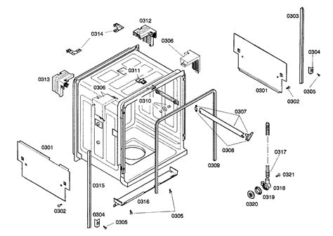 Bosch Dishwasher Silence Plus Dba Parts Online