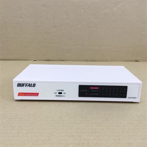 Buffalo Gigabit対応 スイッチングハブ Lsw4 Gt 8nswh 2308141001 レハンーピーシー 通販