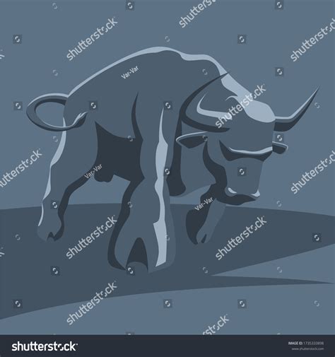 Angry Bull Stylized Logo Print Tattoo Stock Vector (Royalty Free) 1735333898 | Shutterstock