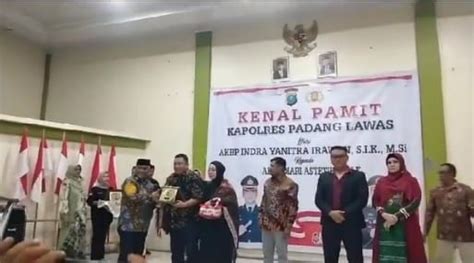 Kenal Pamit Kapolres Padanglawas Yang Baru Dan Lama Waspada