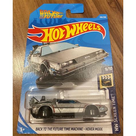 Hot Wheels De Volta Para O Futuro Back To The Future Time Machine