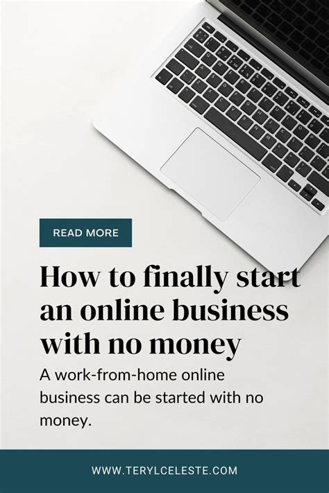 How To Finally Start An Online Business With No Money A Work From Home