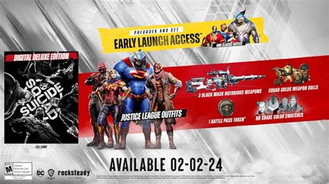 Pre Order Suicide Squad Kill The Justice League Deluxe Edition Pc