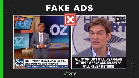 Dr Oz Is Not Promoting A Cure For Diabetes The Videos Are Fake