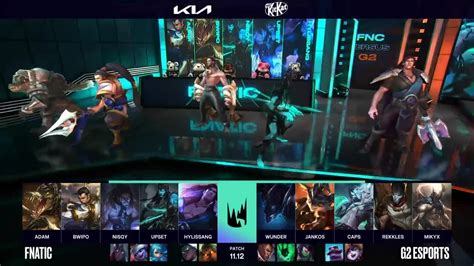 Fnatic Vs G2 En Lec Summer Split 2021 W3d2 1080p Cda