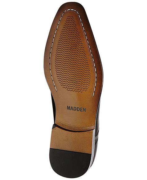 Lyst Steve Madden Madden Kazer Dress Shoes In Black For Men