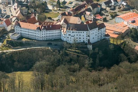 Colditz Von Oben Palais Des Schloss Colditz In Colditz Im Bundesland