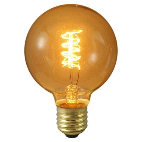 40 Watt Es E27mm Globe De Luxe Rustic Antique Decorative Light Bulb