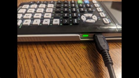 How To Charge A Ti 84 Plus Ce With A Usb Charging Cable Youtube