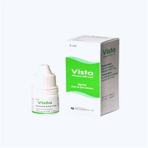 Vista Ofloxacin Eye Ear Drops 5ml Asset Pharmacy