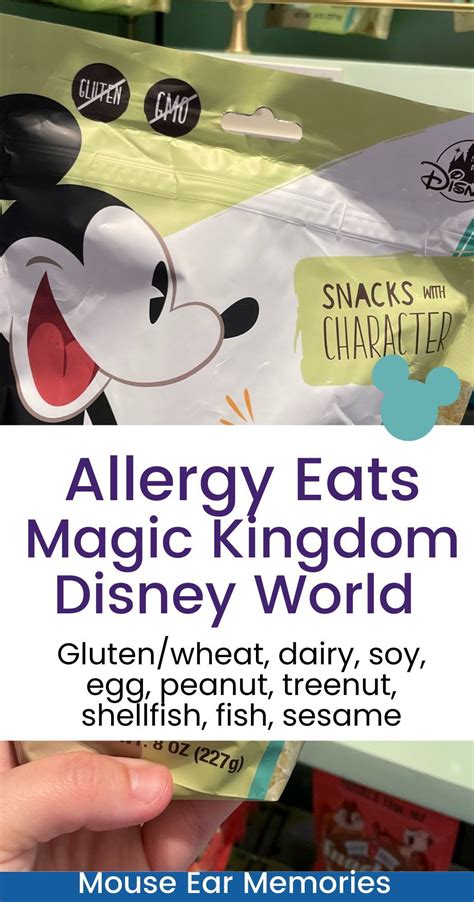 Magic Kingdom Food Allergy Disney World Guide Menus Tips And Photos