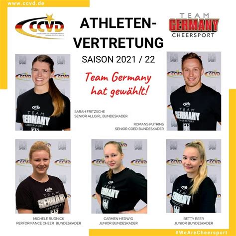 Ccvd Bundeskader Athletenvertretung Cheerleading Und