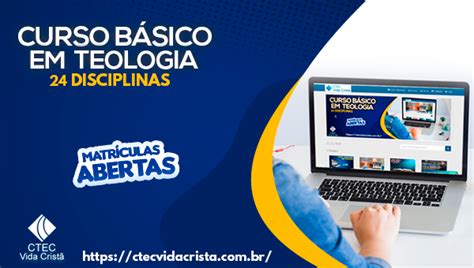 Curso B Sico Em Teologia Ctec Vida Crist Teologia Ensino Superior