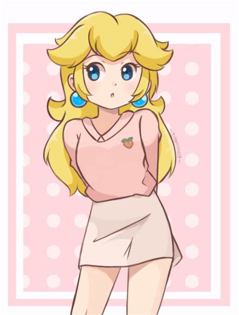 チョコミル chocomiru on X Super princess peach Super mario art Super