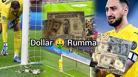 Dollarumma Ac Milan Throw Fake Dollars On Donnarumma During Psg