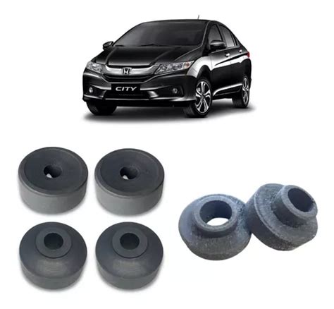 Kit Cal O De Mola Traseiro Coxim Amortecedor Honda City