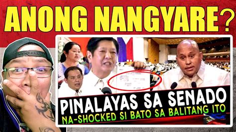 Kakapasok Lang Naku Po Senado Nabulabog Sen Bato Nagulantang Fprrd