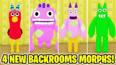 How To Get All New Backrooms Morphs In Backrooms Morphs Roblox