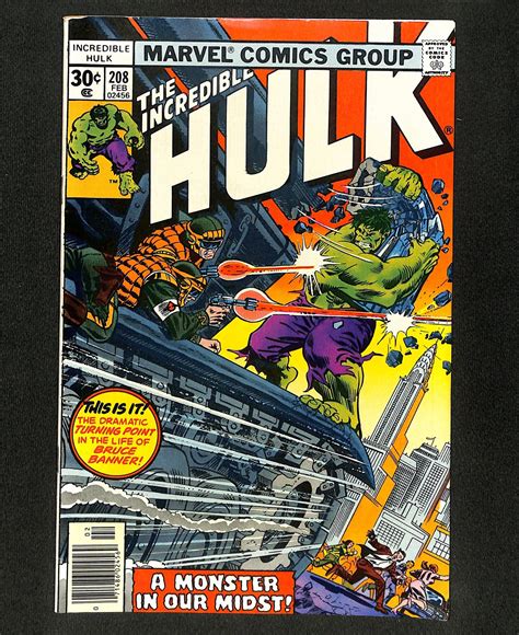 Incredible Hulk 1962 208 Absorbing Man Appearance Severin Comic