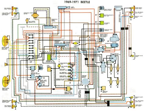 1970 Vw Beetle Wiring Diagram Illustration Graziano