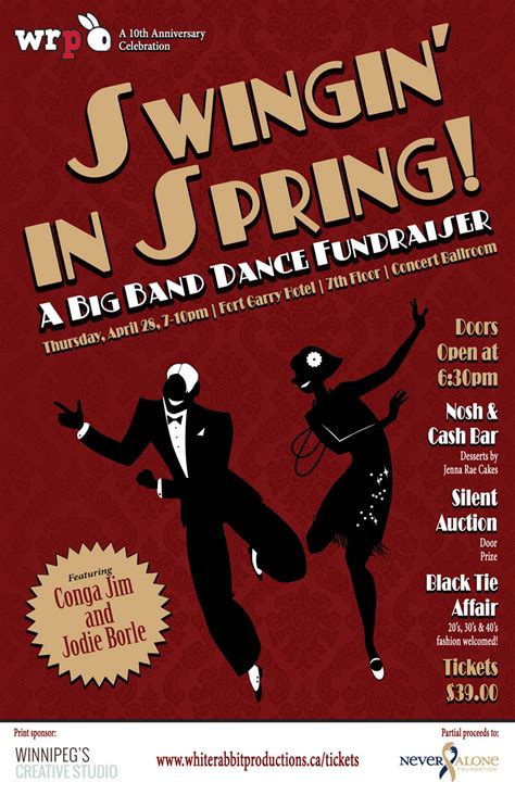 Swingin In Spring A Big Band Dance Fundraiser Access Winnipeg