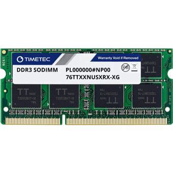 Mémoire RAM Timetec Hynix IC 76TT16NUSL2R8 8G 8Go DDR3L 1600MHz CL11