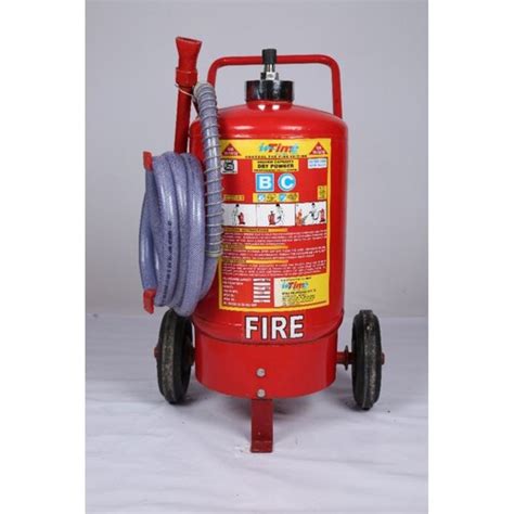 Intime Abc Bc Trolley Mounted Dcp Fire Extinguishers For Industrial