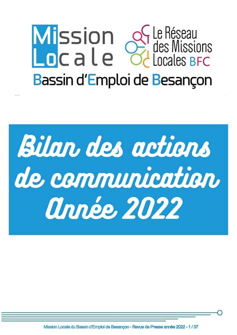 Calaméo Bilan Communication 2022