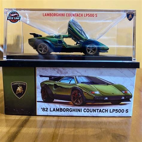 Jual Hot Wheels Rlc Lamborghini Countach Lp S Green Hijau Shopee Indonesia
